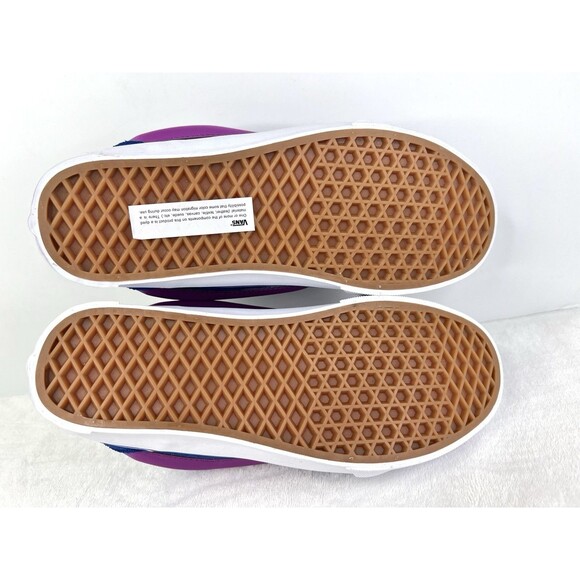 Vans Knu Skool Sneakers Shoes Vibrant Blue Purple White Mens Size 7.5 / Womens 9 main image 5